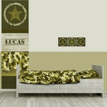 Posterpaneel: Leger camouflage