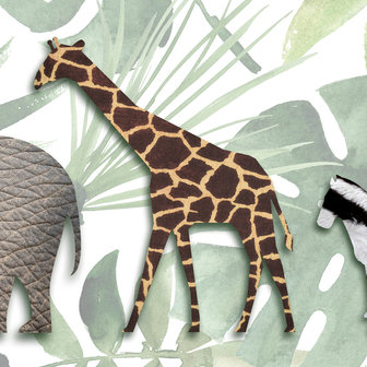 muurcirkel jungle detail