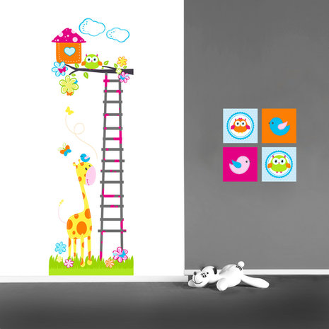 muursticker idee babykamer
